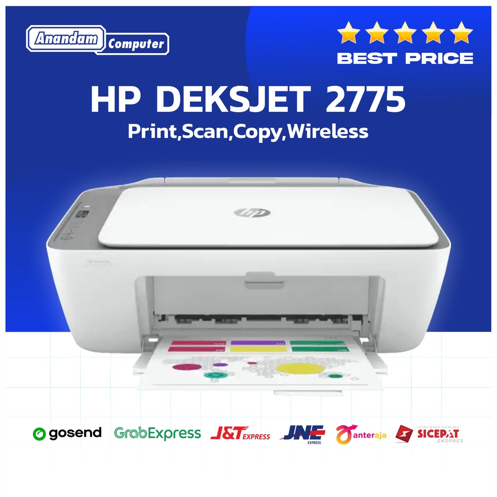 Jual HP Deskjet Ink Advantage 2775 All In One Printer (Print, Scan ...