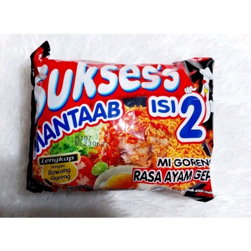 Jual Mi Instan Suksess Mantaab Isi Mie Goreng Sukses Rasa Ayam Geprek