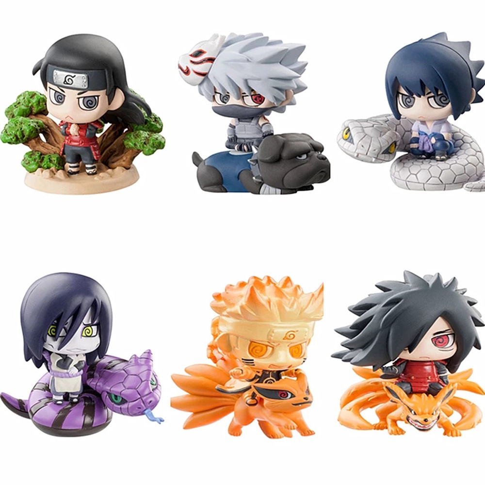 Naruto gk kurama kyuubi seis imortais uzumaki naruto oversized limitado  figura dos desenhos animados brinquedo caixa presente coletar ornamentos /  Figuras de ação e brinquedos 1