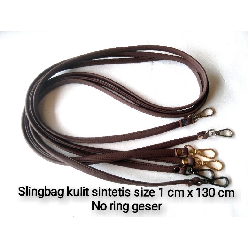 Jual Tali Tas Selempang Size cm x 130 cm-slingbag kulit sintetis