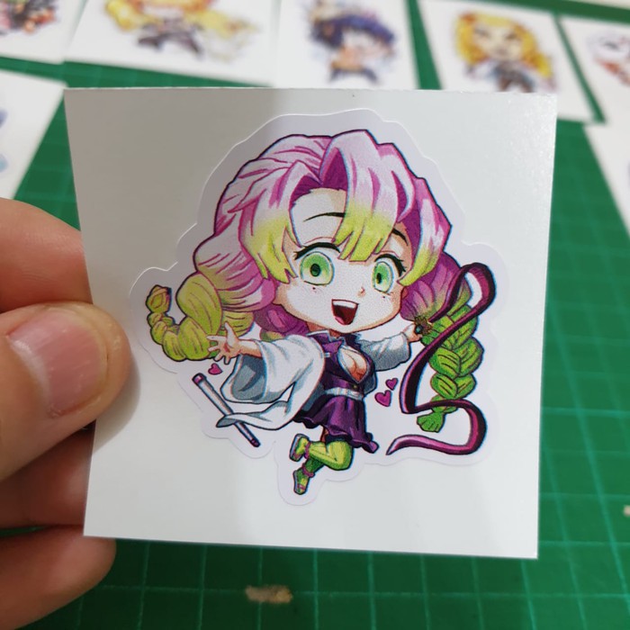 Jual Sticker Anime Demon Slayer Set - Mitsuri | Shopee Indonesia