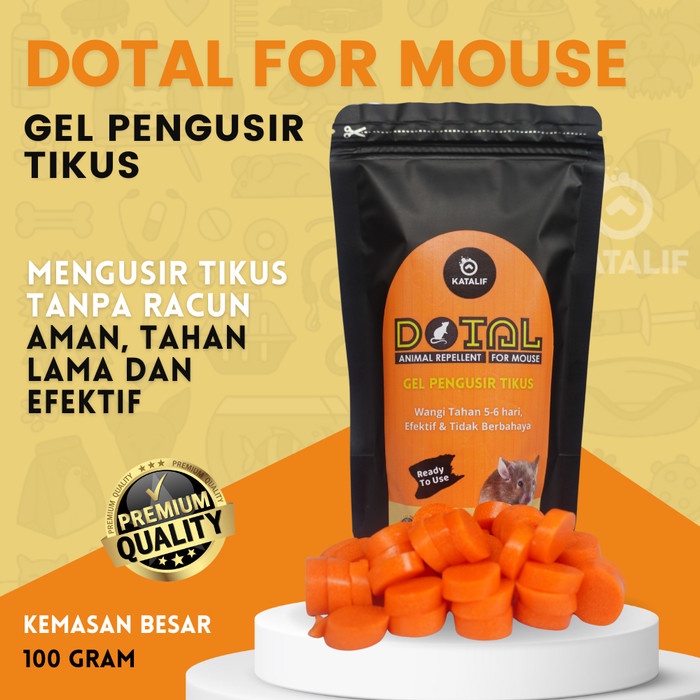 Jual Lucina- Pengusir tikus rumah mobil gel anti tikus produk DOTAL ...