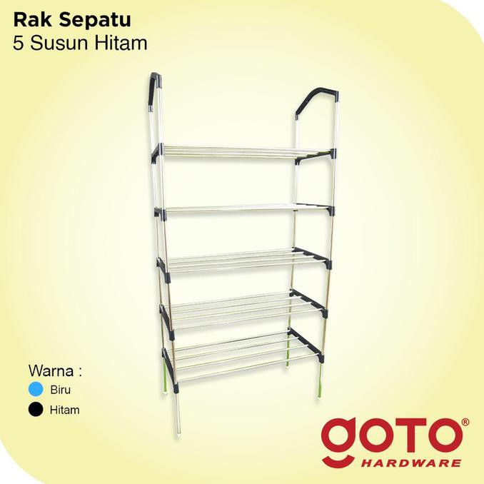 Jual Rak Sepatu 5 Susun Serbaguna Minimalis Portable Murah Juandacandy ...