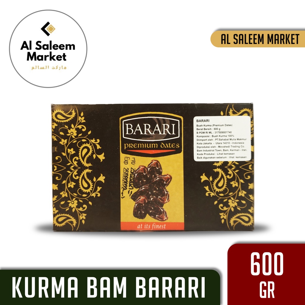 Jual Kurma Bam Barari Gr Kurma Anggur Barari Gr Asli Shopee Indonesia