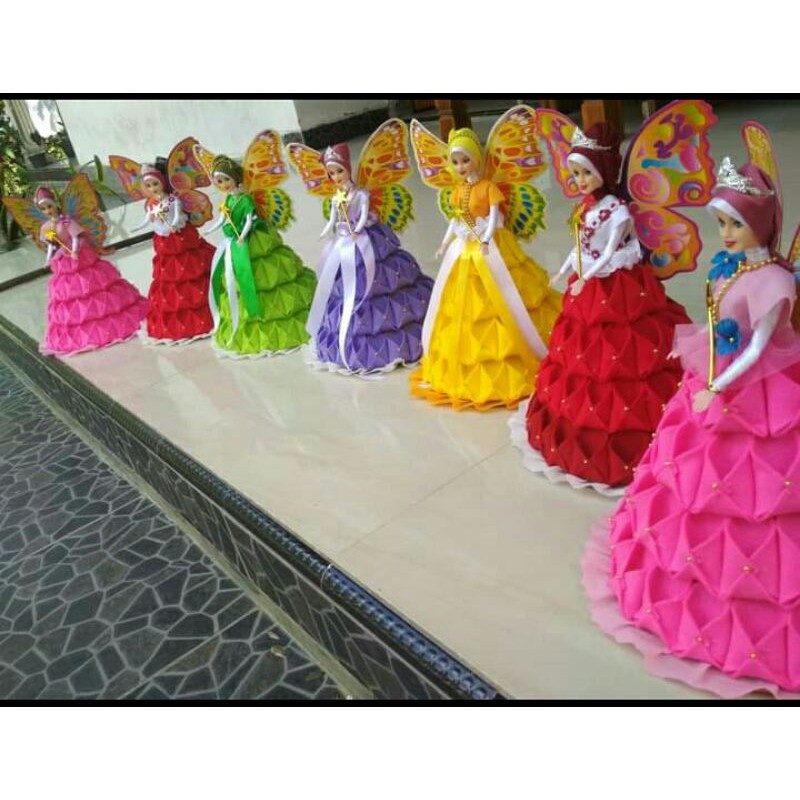 Jual berbie tempat permen pengganti toples/ Barbie kantong | Shopee