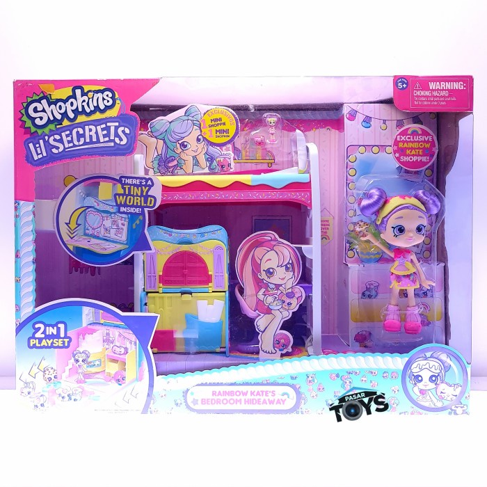 Shopkins lil secrets rainbow kate 2025