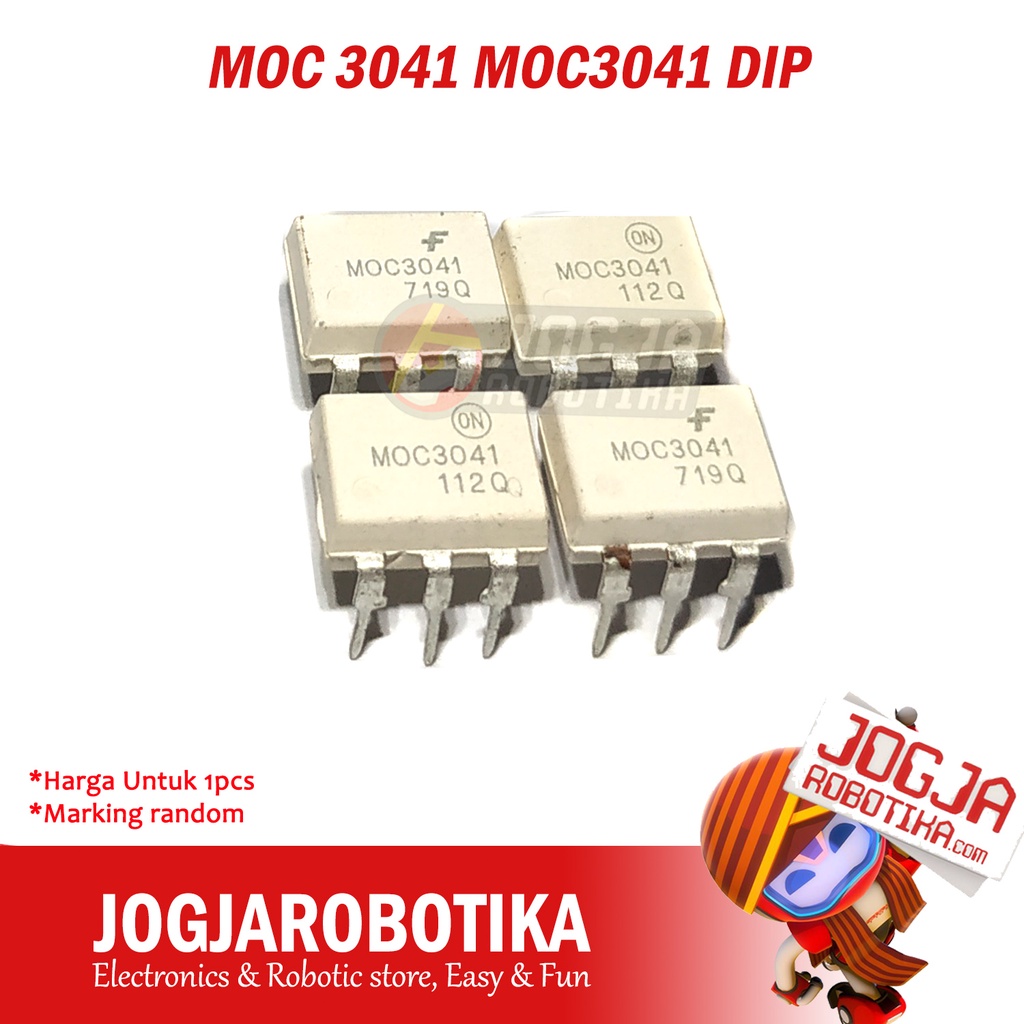 Reland Sun 10er-Pack MOC3041 DIP6 – Optokoppler IC Im DIP-6 Gehäuse