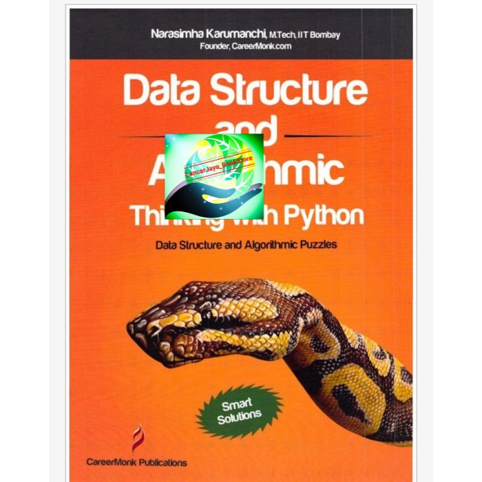 Jual Buk Cetak Data Structure And Algorithmic Thinking With Python ...