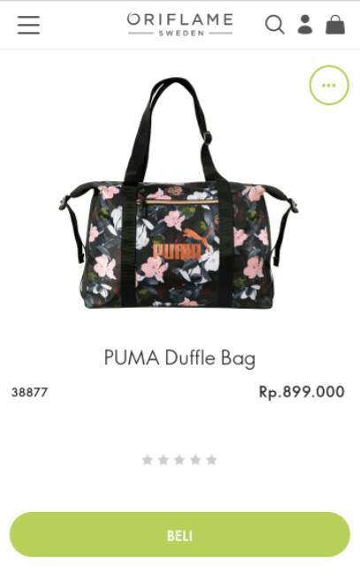 Oriflame puma bag outlet