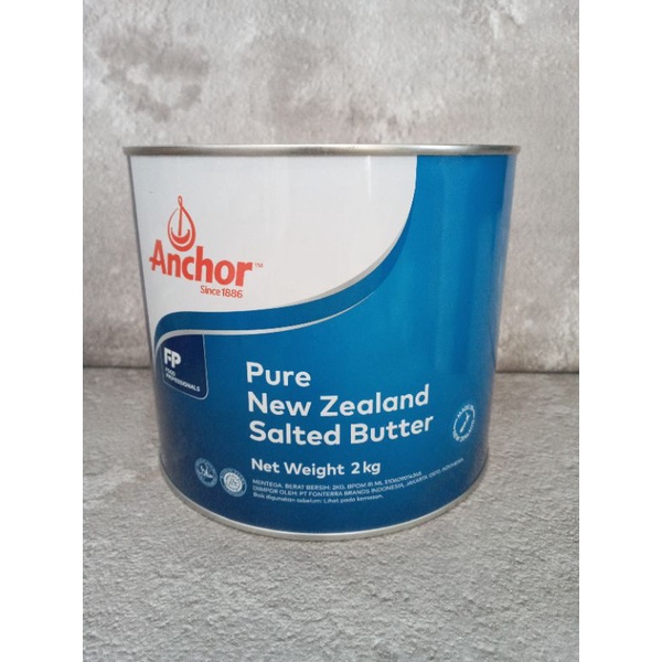 Jual ANCHOR SALTED BUTTER 2KG /CAPING ANCHOR | Shopee Indonesia
