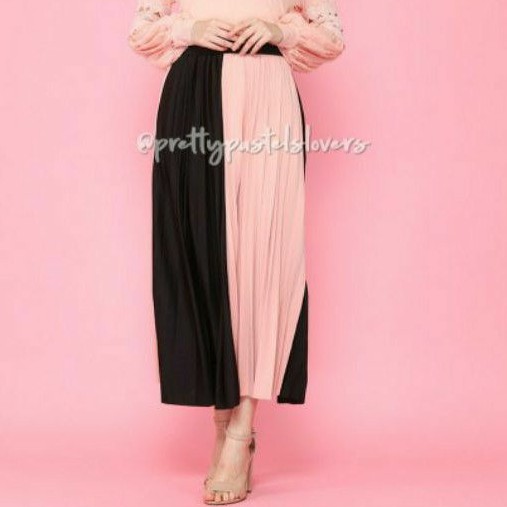 Jual Pretty Pastels - Rok Wanita ( 2Tone Skirt ) | Shopee Indonesia