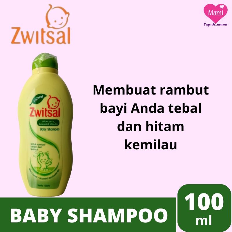 Jual Zwitsal Baby Shampoo Natural Aloe Vera Kemiri Seledri 100 Ml ...