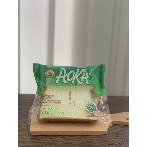 Jual Roti Aoka / Roti Panggang Aoka Coklat / Durian / Blueberry / Keju ...