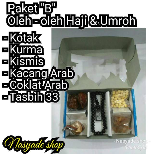 Jual Paket Oleh- Oleh Haji Dan Umroh " Paket B" Harga Grosir.. | Shopee ...