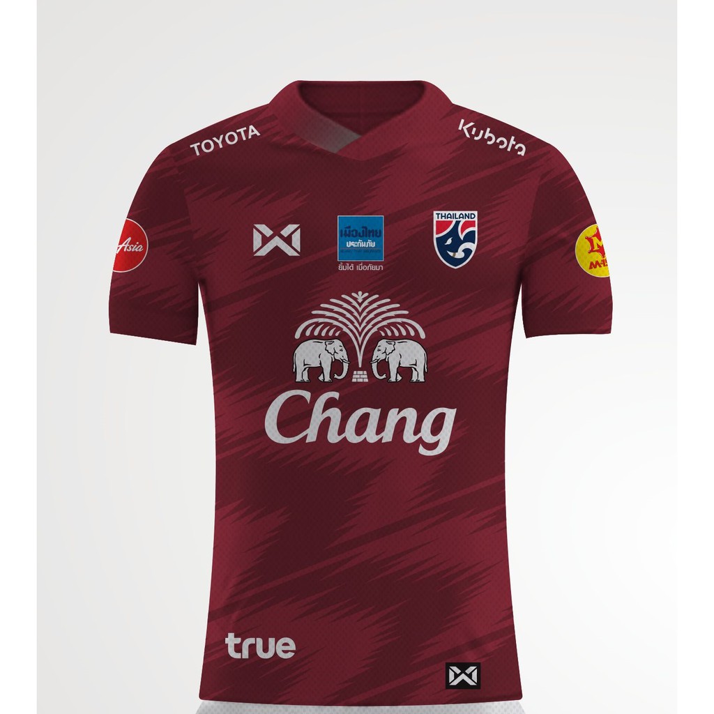 Jual Jersey Thailand National Team Thai Football Shirt Training