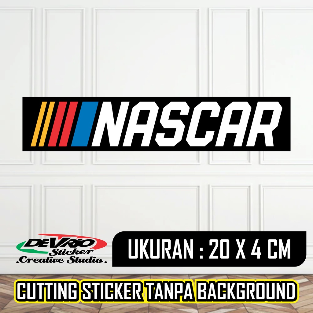 Jual Stiker Nascar Rally Cutting Sticker Custom Timbul Motor Mobil Kaca ...