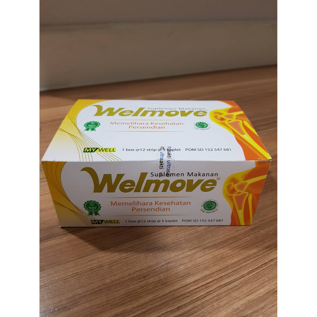 Jual Welmove Suplemen Makanan 1 Strip Isi 5 Kaplet Shopee Indonesia 6685