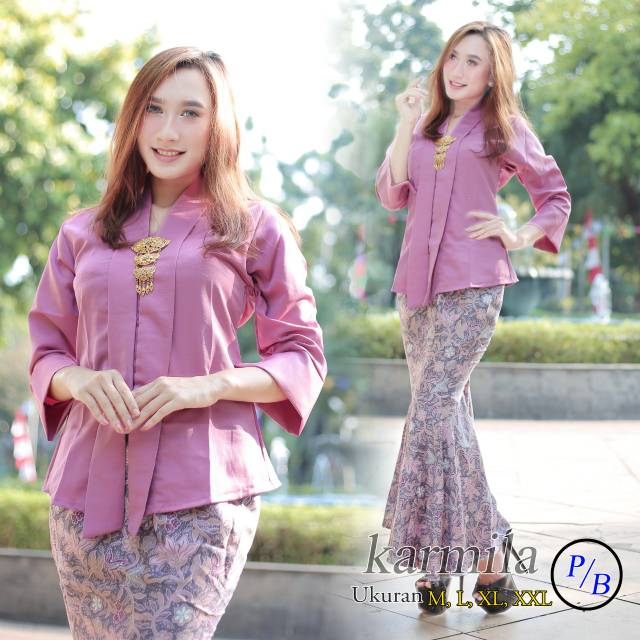 Jual Original Real Pict Setelan Kebaya Modern Kebaya Kondangan Kebaya