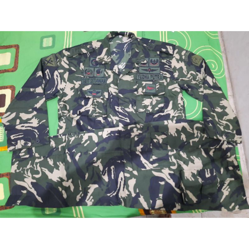 Jual BAJU PDL LORENG PPM LENGKAP WING | Shopee Indonesia