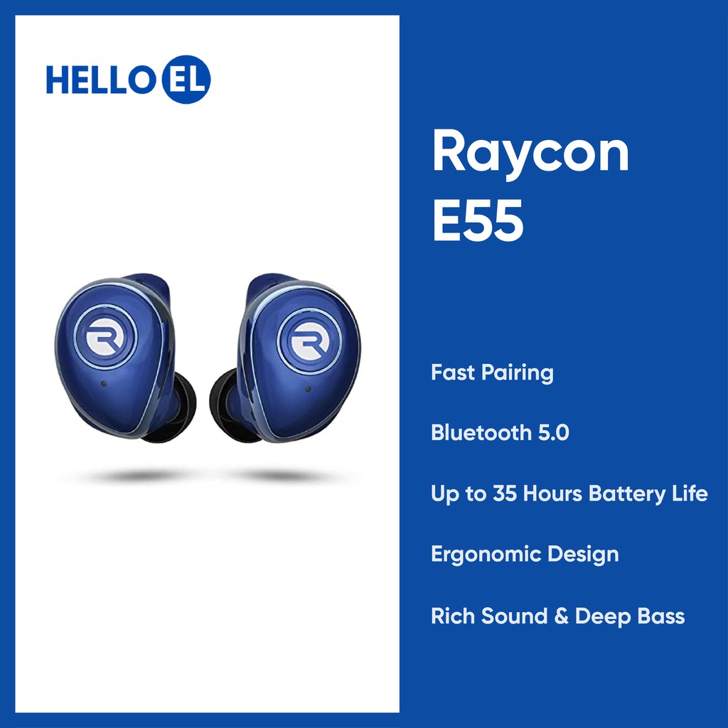 Jual [baca Deskripsi] Dp Raycon The Performer E55 Bluetooth 5 0 True Wireless Bluetooth Earbuds