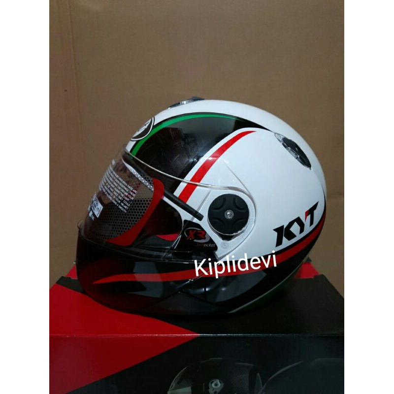 Jual kyt x rocket seri #2 white black red berat paket 1 kg | Shopee ...