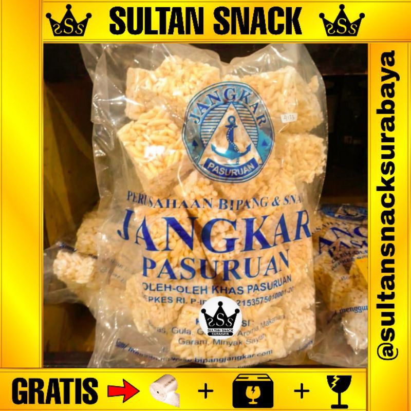 Jual SULTAN SNACK Kripik Jipang / Bipang Jangkar Pasuruan l | Shopee ...