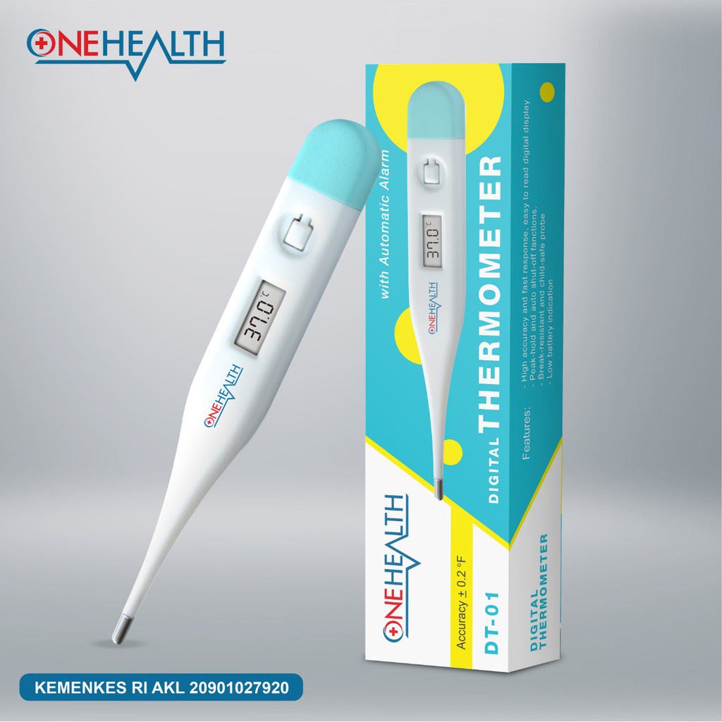 Jual Onemed Termometer Thermometer Suhu Badan Digital Suhu Badan Anak ...
