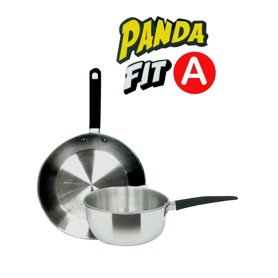 Jual Home-Klik Maspion Panda Fit A Set Wajan Penggorengan Sauce Pan 16 ...