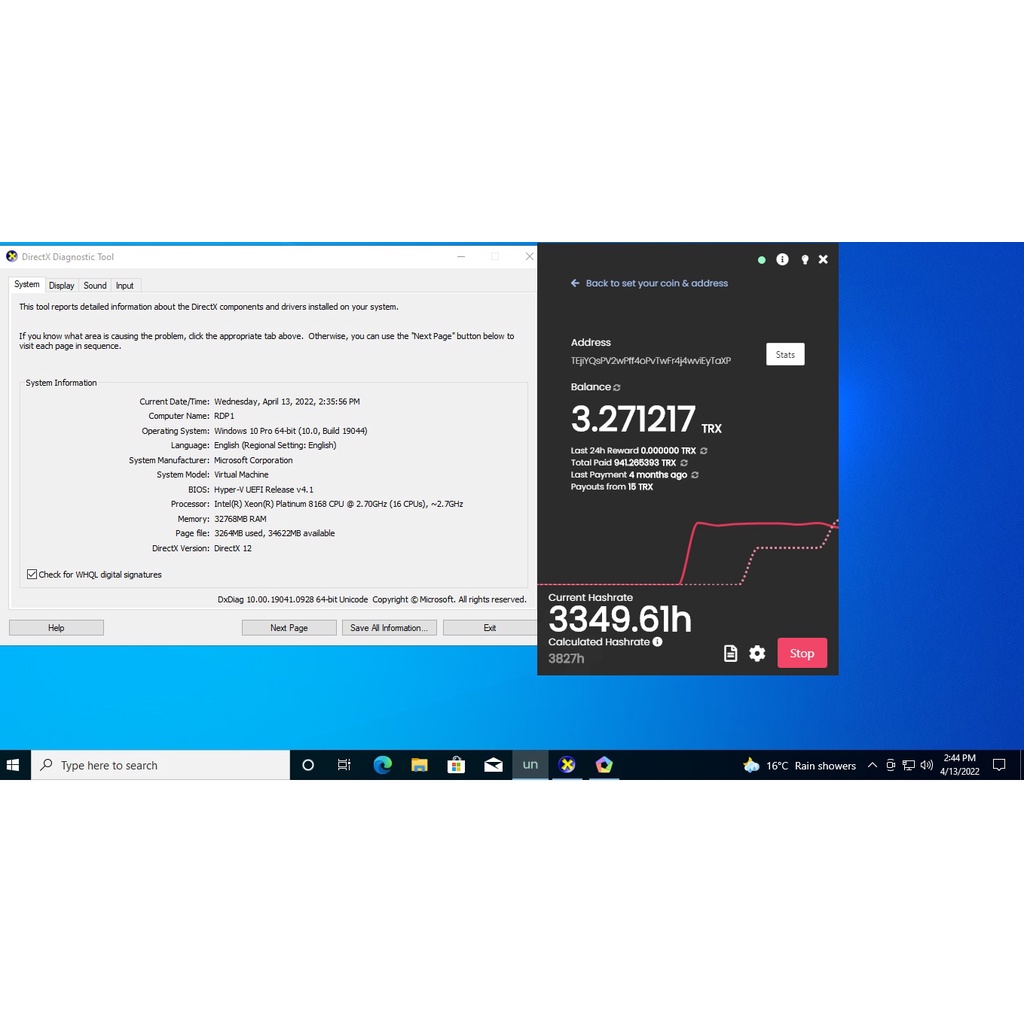 Jual RDP/VPS Support,Emulator, Mining & Tutor, Windows,Linux,dll Spek ...