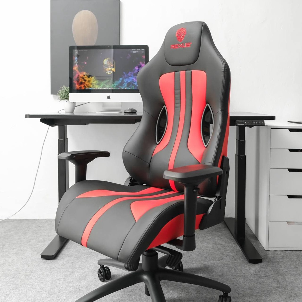 Jual Kursi Gaming Rexus Raceline Ultimate RC2 Gaming Chair Merah ...