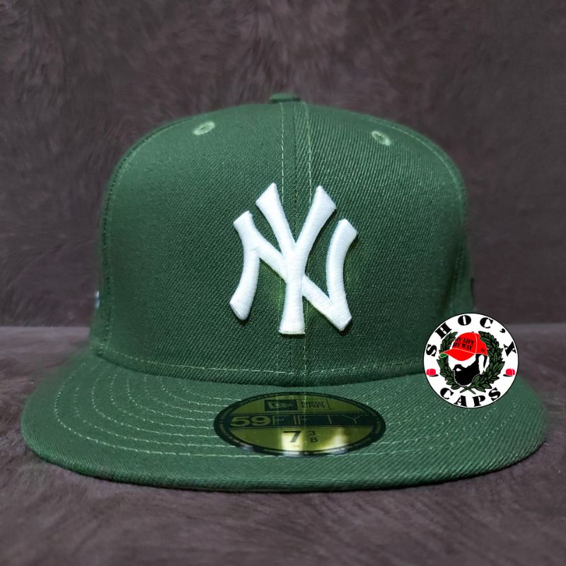 Jual TOPI NEW ERA NY YANKEES WORLD SERIES 1999 RIFLE GREEN & STONE ...