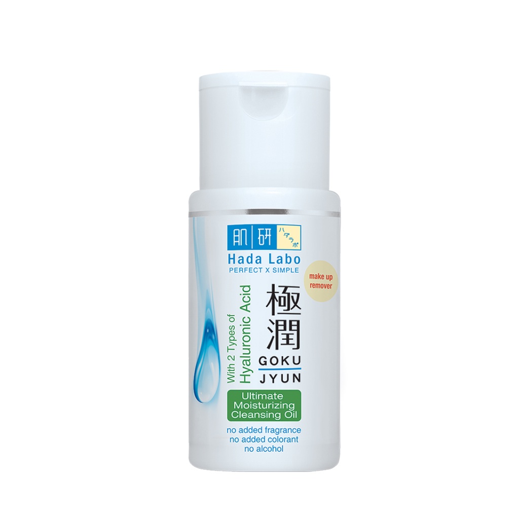 Jual Hada Labo Gokujyun Ultimate Moisturizer Cleansing Oil Makeup