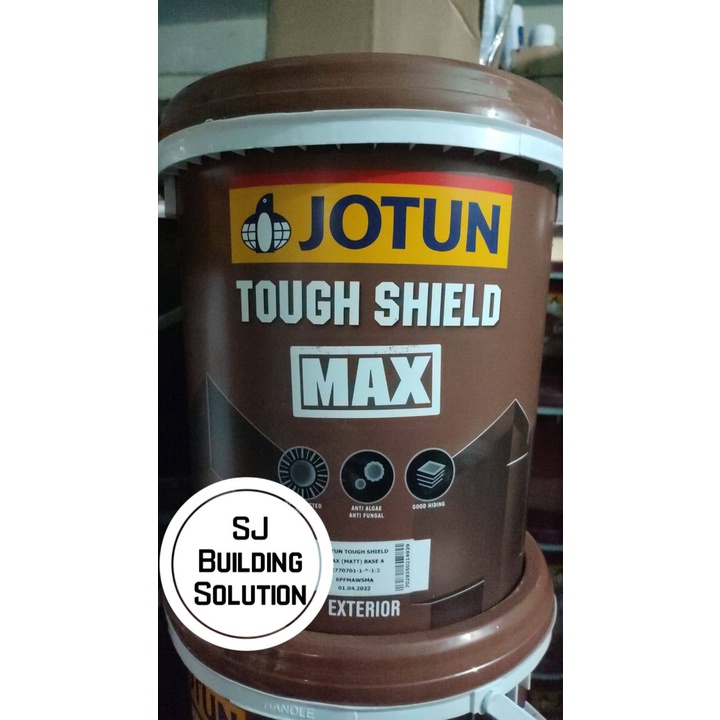 Jual Cat tembok eksterior Jotun Toughshield Max Putih 18 ltr White Bagus Exterior Shopee Indonesia