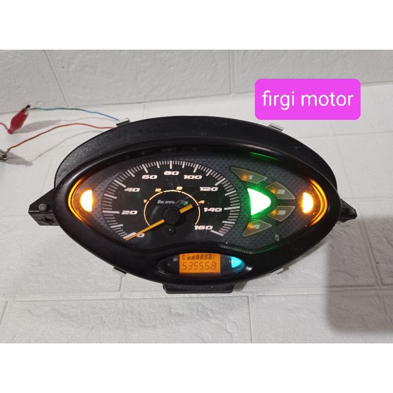 Jual Speedometer Honda karisma D shoket putih SECOND original copotan ...