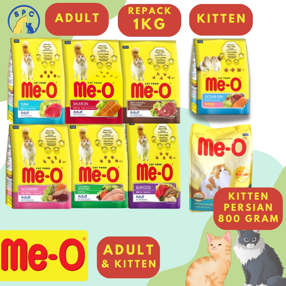 Jual MEO Meo Cat Food Makanan Kucing MEO Repack 1 Kg Adult Kitten