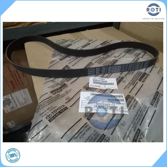 Jual Sparepart Mobil Toyota 90916T2039 VBelt Ribbed Belt Yaris Nsp15