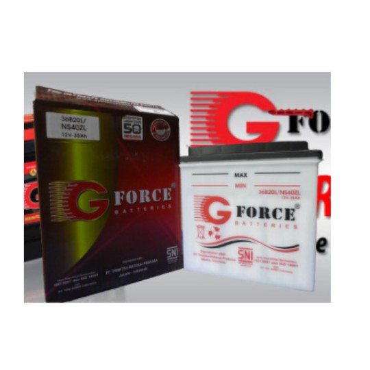 Jual Aki / accu - G Force NS40ZL - (35Ah) Conventional / Baterai basah