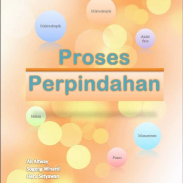 Jual Buku Proses Perpindahan | Shopee Indonesia