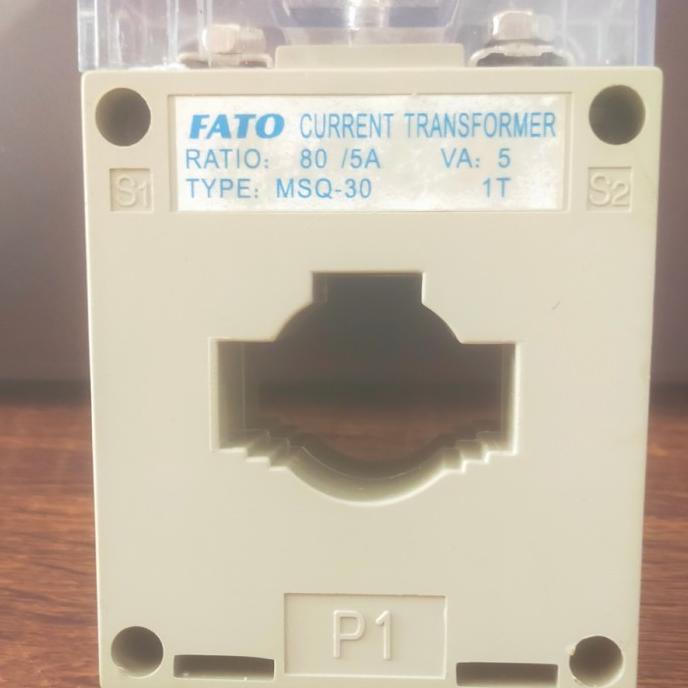 Jual CT Current Transformer 80A (80/5A) FATO MURAH | Shopee Indonesia