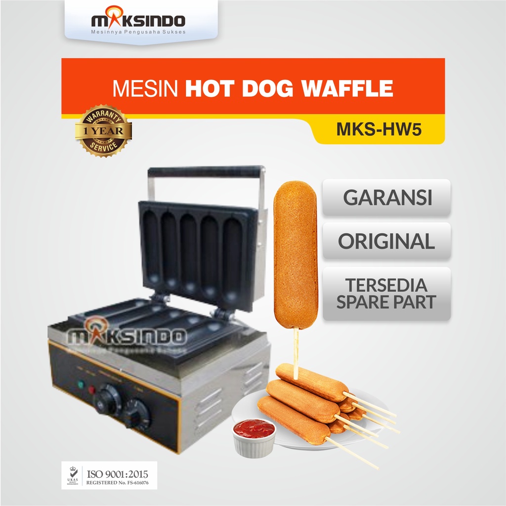 Mesin Hot Dog Waffle MKS-HW5