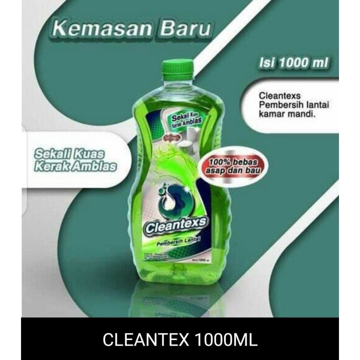 Jual Cleantex Clean Texs Cleantexs Pembersih Kerak Porcelen 1000 Ml Kemasan Terbaru Shopee 8898