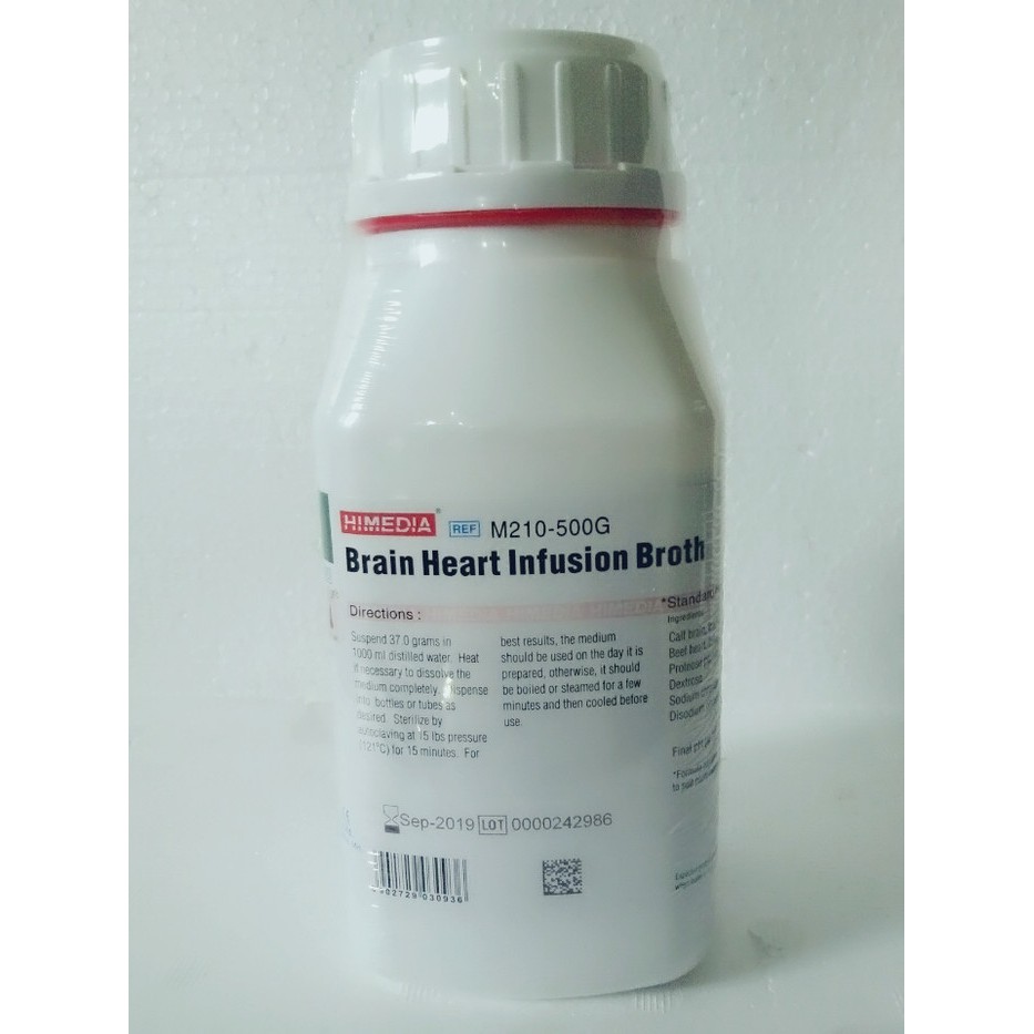 Jual BHI Broth 100 GRAM Brain Heart Infusion Broth Merk Himedia M210