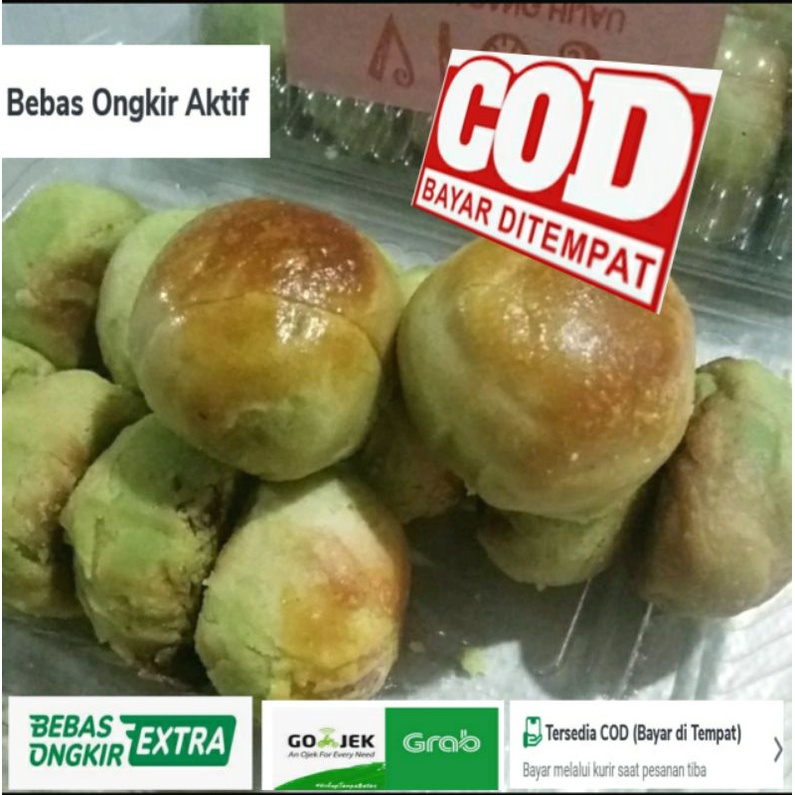 Jual Pia-roti kacang hijau harga 1 pack isi 12 pics berat bersih ...