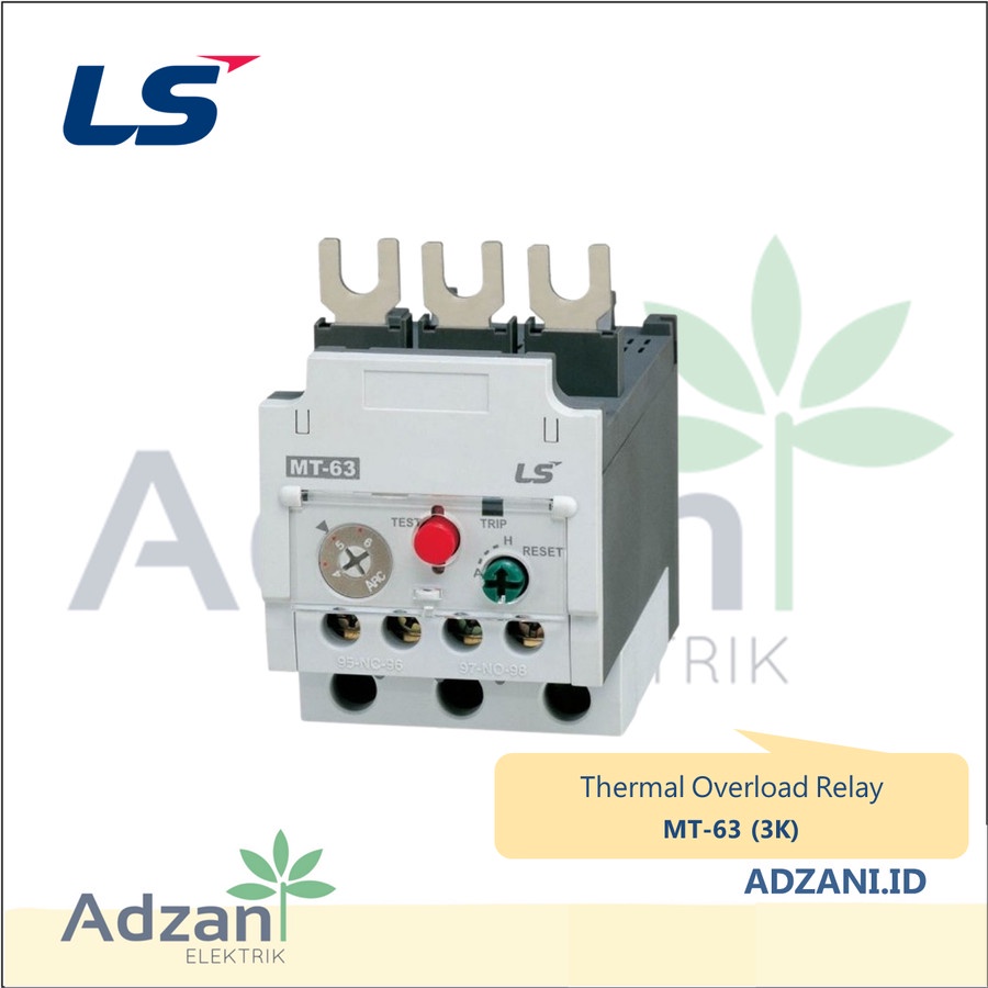 Jual Thermal Overload Relay MT63/3K LS LSis Shopee Indonesia