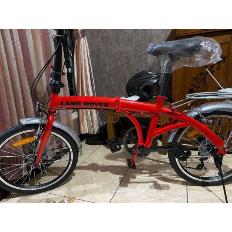 Jual sepeda lipat land rover/citty bike | Shopee Indonesia