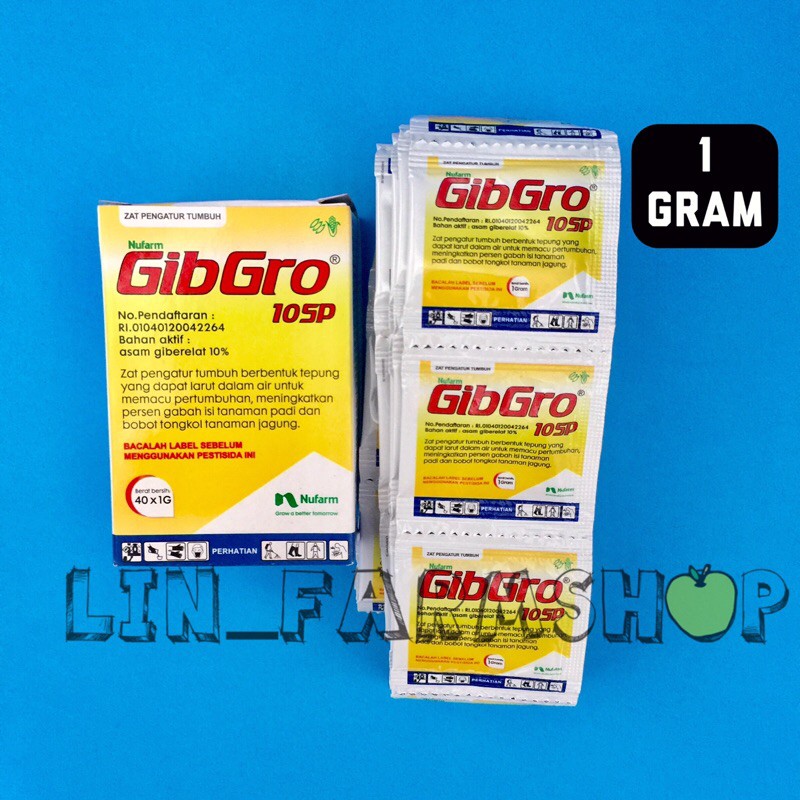 Jual GIBGRO 10 SP ZAT PENGATUR TUMBUH (ZPT) 1 GRAM / 1 SASET | Shopee ...