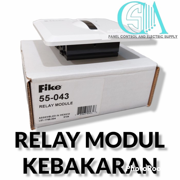 Jual FIKE Relay Module 55-043 FIRE RELAY MODUL FRM Notifier ORIGINAL ...