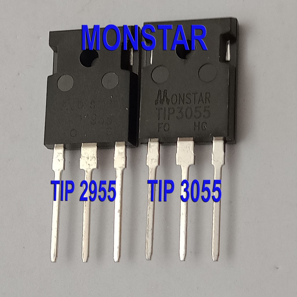 Jual Transistor TIP 2955 dan 3055 MONSTAR | Shopee Indonesia