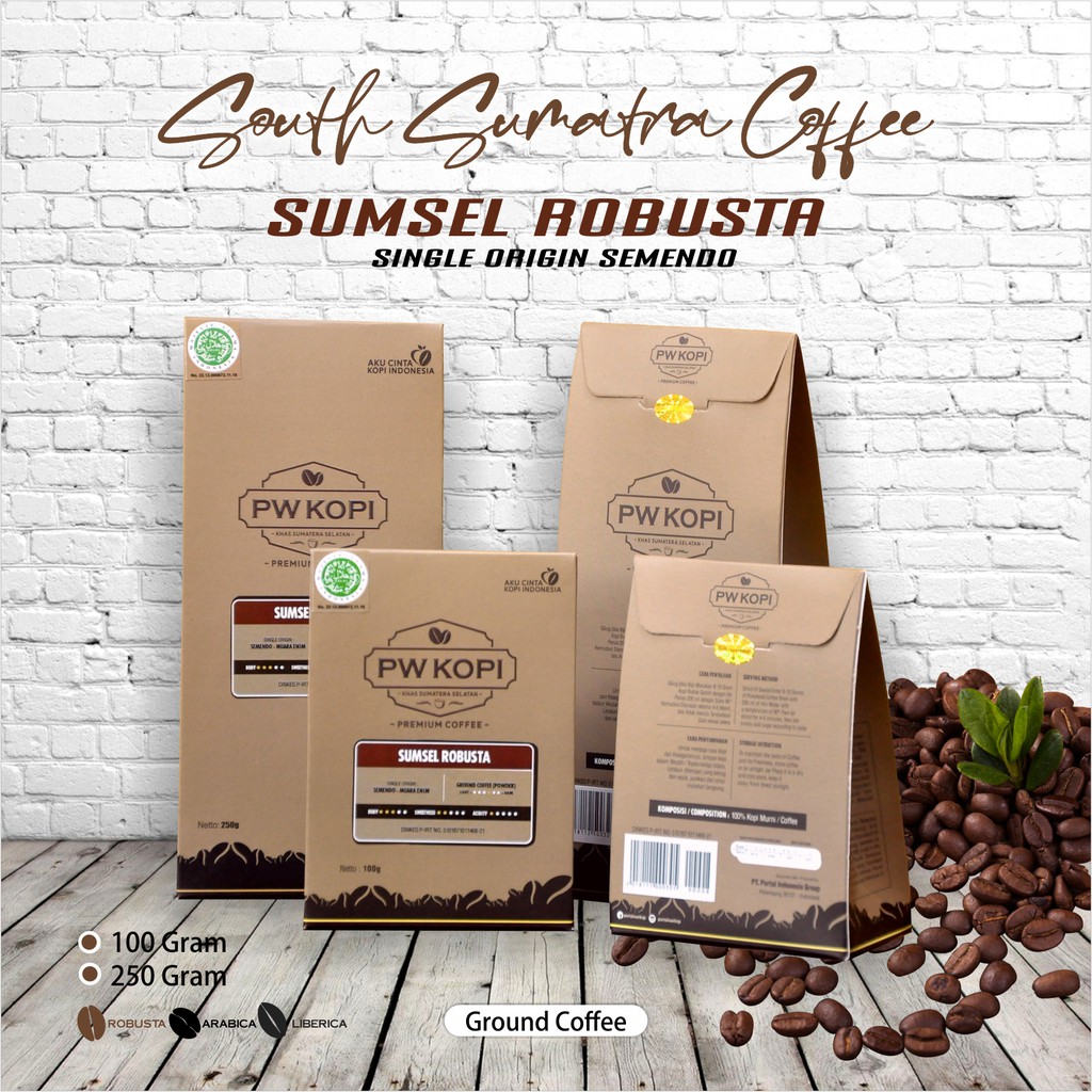 Jual Kopi Sumsel Robusta Semendo Pw Kopi Shopee Indonesia 7622