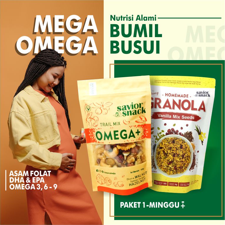 Jual Makanan Ibu Hamil MEGA OMEGA Tinggi Nutrisi DHA EPA Asam Folat ...